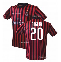 Maglia AC Milan Biglia 20 Replica Ufficiale Home 2019-20